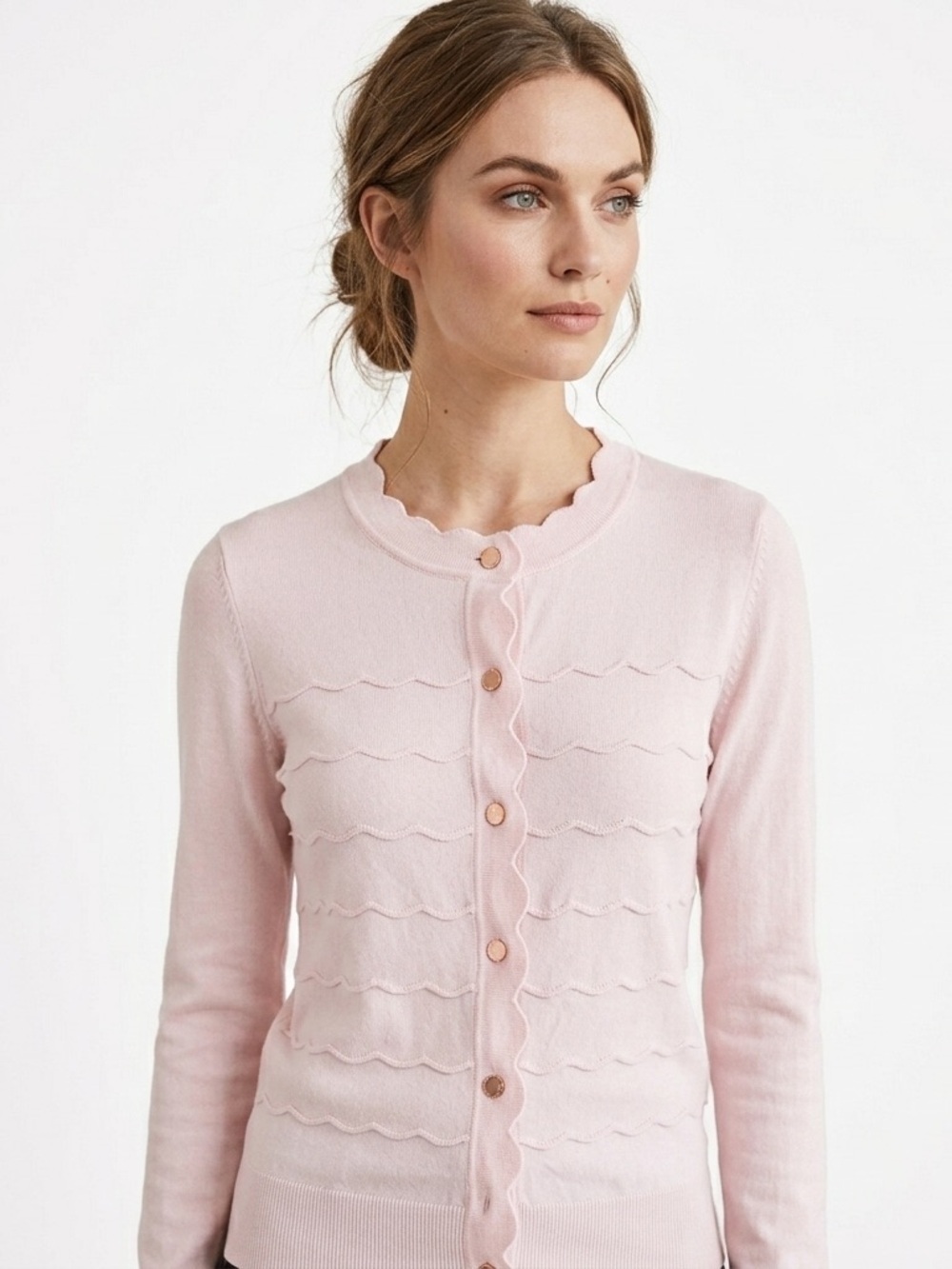 Ted Baker London Pastel Pink Cardigan Size 0